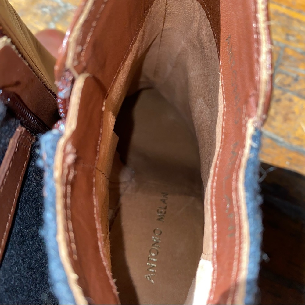 ๐HP๐ โ๏ธ Antonio Melani, Size 9M, Ankle Heel Booties - Picture 13 of 15